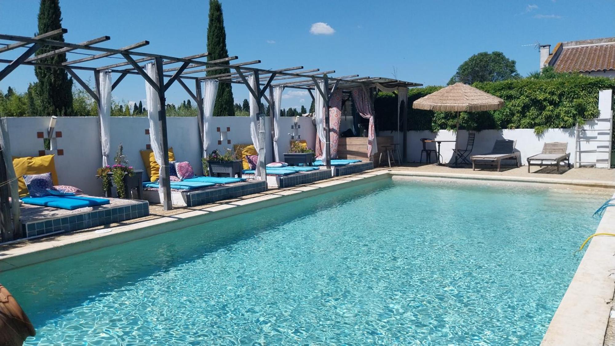 Terre De Boheme Otel Vestric-et-Candiac Dış mekan fotoğraf